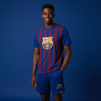 FC Barcelona muška pidžama Short stripe