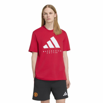 Manchester United muška majica Graphic red