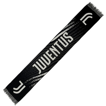 Juventus Torino zimski šal Text black