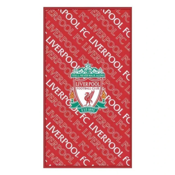 FC Liverpool ručnik Text