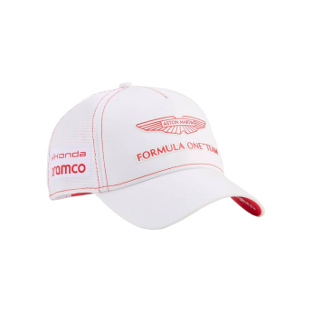 Aston Martin kapa za bejzbol Lance Stroll Canada GP white F1 Team 2026