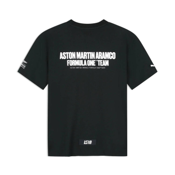 Aston Martin muška majica Lance Stroll Canada GP black F1 Team 2026