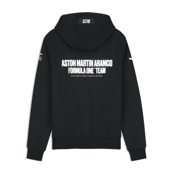 Aston Martin muška majica s kapuljačom Lance Stroll Canada GP black F1 Team 2026