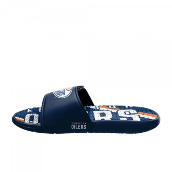 Edmonton Oilers muške natikače Colorblock Slipper