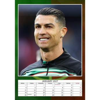 Cristiano Ronaldo kalendar 2027