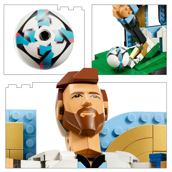Lionel Messi kocke za slaganje Lego Editions 43015