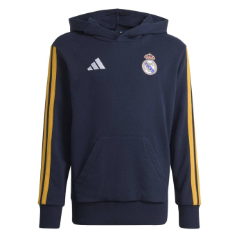 Real Madrid dječja majica s kapuljačom Hoody navy