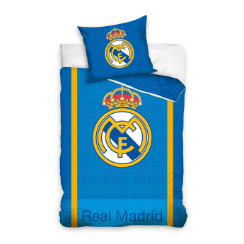 Real Madrid posteljina za bračni krevet sky
