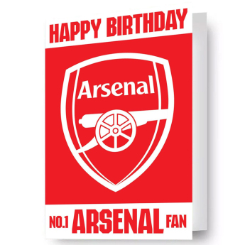 FC Arsenal rođendanska čestitka Lenticular Birthday Card