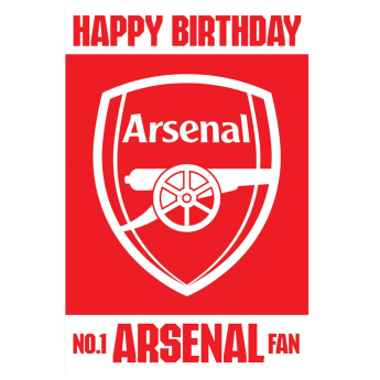 FC Arsenal rođendanska čestitka Lenticular Birthday Card