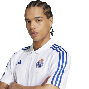 Real Madrid muška polo majica DNA white blue
