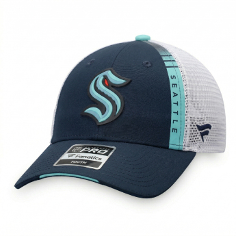 Seattle Kraken dječja baseball kapa sa šiltom NHL 2022 Draft Authentic Pro On Stage Trucker Adjustable