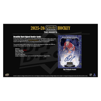 NHL boxovi NHL hokejske karte 2025-26 Upper Deck O-Pee-Chee Platinum Blaster Box
