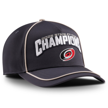 Carolina Hurricanes kapa za bejzbol NHL 2026 Stanley Cup Champions Locker Room