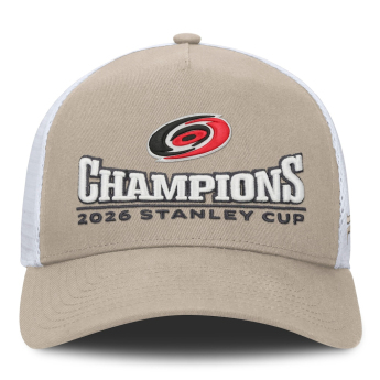 Carolina Hurricanes kapa za bejzbol NHL 2026 Stanley Cup Champions A-Frame Trucker Adjustable
