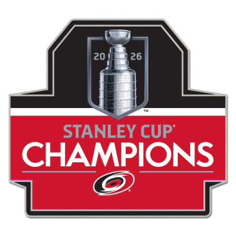 Carolina Hurricanes značka NHL 2026 Stanley Cup Champions Collector