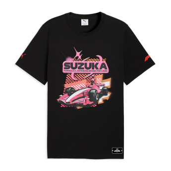 Formule 1 muška majica Japan GP black 2026
