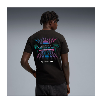 Formule 1 muška majica Miami GP black 2026