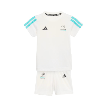 Mercedes AMG Petronas dječji set DNA Shortsleeve white F1 Team 2026
