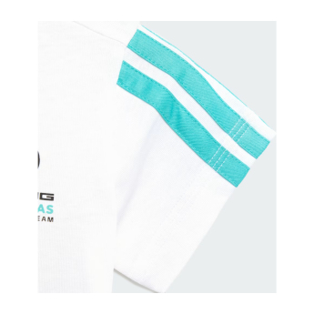 Mercedes AMG Petronas dječji set DNA Shortsleeve white F1 Team 2026
