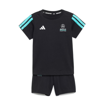 Mercedes AMG Petronas dječji set DNA Shortsleeve black F1 Team 2026