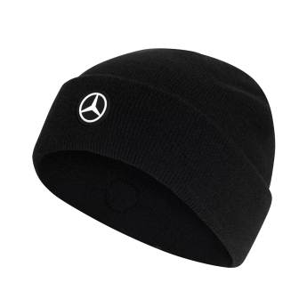 Mercedes AMG Petronas zimske kape Mechanics black F1 Team 2026