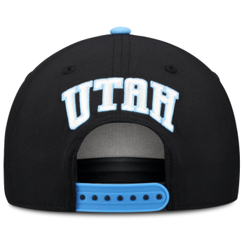 Utah Hockey Club kapa za bejzbol NHL Fanatics Black On Stage Podium Draft A-Frame Adjustable