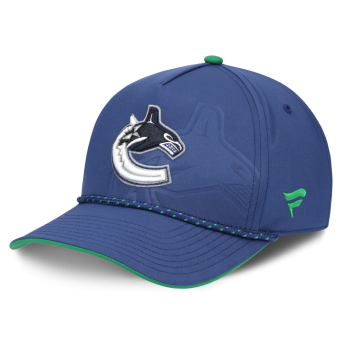Vancouver Canucks kapa za bejzbol NHL Fanatics Blue On Stage Podium Draft A-Frame