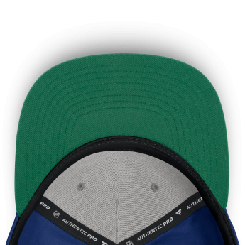 Vancouver Canucks kapa za bejzbol NHL Fanatics Blue On Stage Podium Draft A-Frame