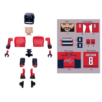 Washington Capitals figurica Alex Ovechkin #8 NHL Construct