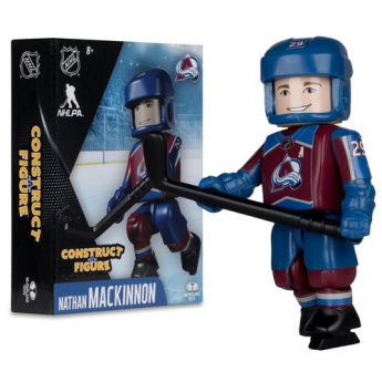 Colorado Avalanche figurica Nathan MacKinnon #29 NHL Construct