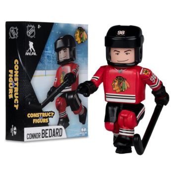 Chicago Blackhawks figurica Connor Bedard #98 NHL Construct