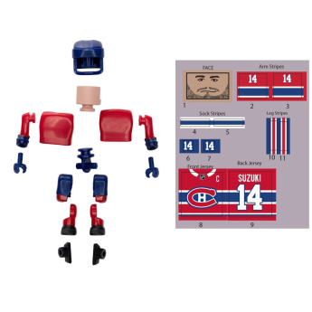 Montreal Canadiens figurica Nick Suzuki #14 NHL Construct