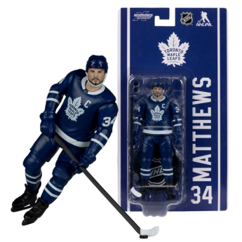 Toronto Maple Leafs figurica Auston Matthews #34 NHL McFarlane Articulated