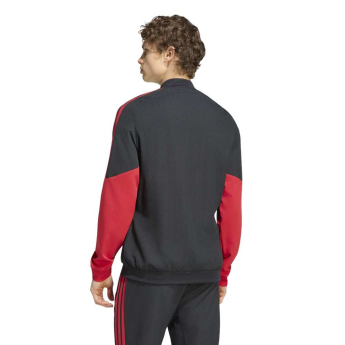 Manchester United muška jakna s kapuljačom Tiro Presentation black