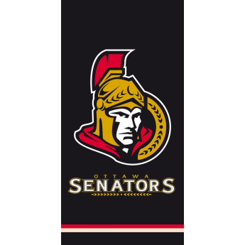 Ottawa Senators ručnik za plažu black