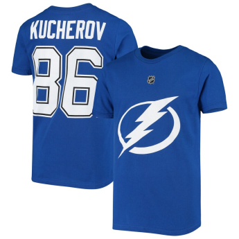 Tampa Bay Lightning dječja majica Nikita Kucherov #86 Name Number