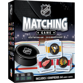 NHL proizvodi igra memorije Matching Game 64 pcs
