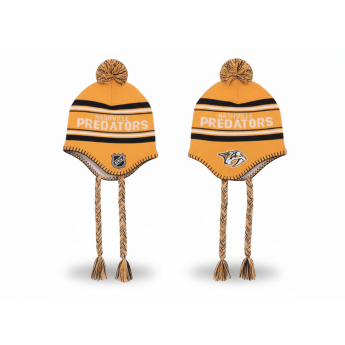 Nashville Predators dječja zimska kapa Jacquard Tassel