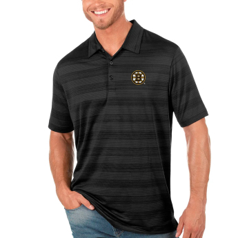 Boston Bruins muška polo majica Antigua Compass Black