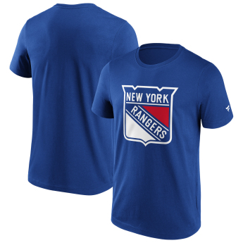New York Rangers muška majica Primary Logo Graphic blue