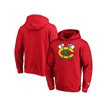 Chicago Blackhawks muška majica s kapuljačom Primary Logo Graphic Hoodie red