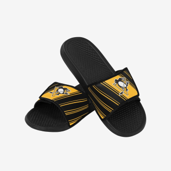 Pittsburgh Penguins muške natikače Legacy Velcro Sport Slide Slipper