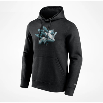 San Jose Sharks muška majica s kapuljačom Chrome Graphic Hoodie Black