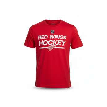 Detroit Red Wings dječja majica Apro Wordmark Ss Ctn Tee