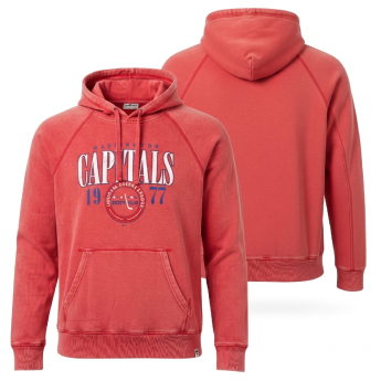 Washington Capitals muška majica s kapuljačom A/LS Hoodie red