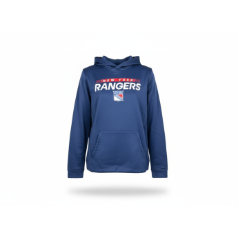 New York Rangers dječja majica s kapuljačom Authentic Pro Hood Po Hoodie