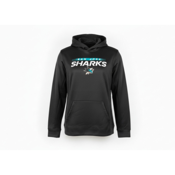 San Jose Sharks dječja majica s kapuljačom Authentic Pro Hood Po Hoodie