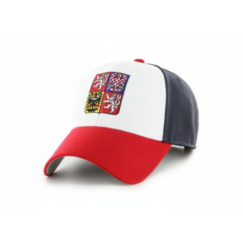 Hokejaške reprezentacije kapa za bejzbol Czech Republic Replica Basic CT 47 MVP white-navy