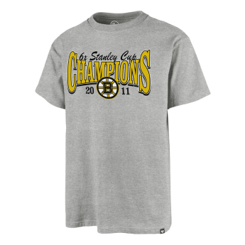 Boston Bruins muška majica Champions Backer 47 ECHO Tee grey